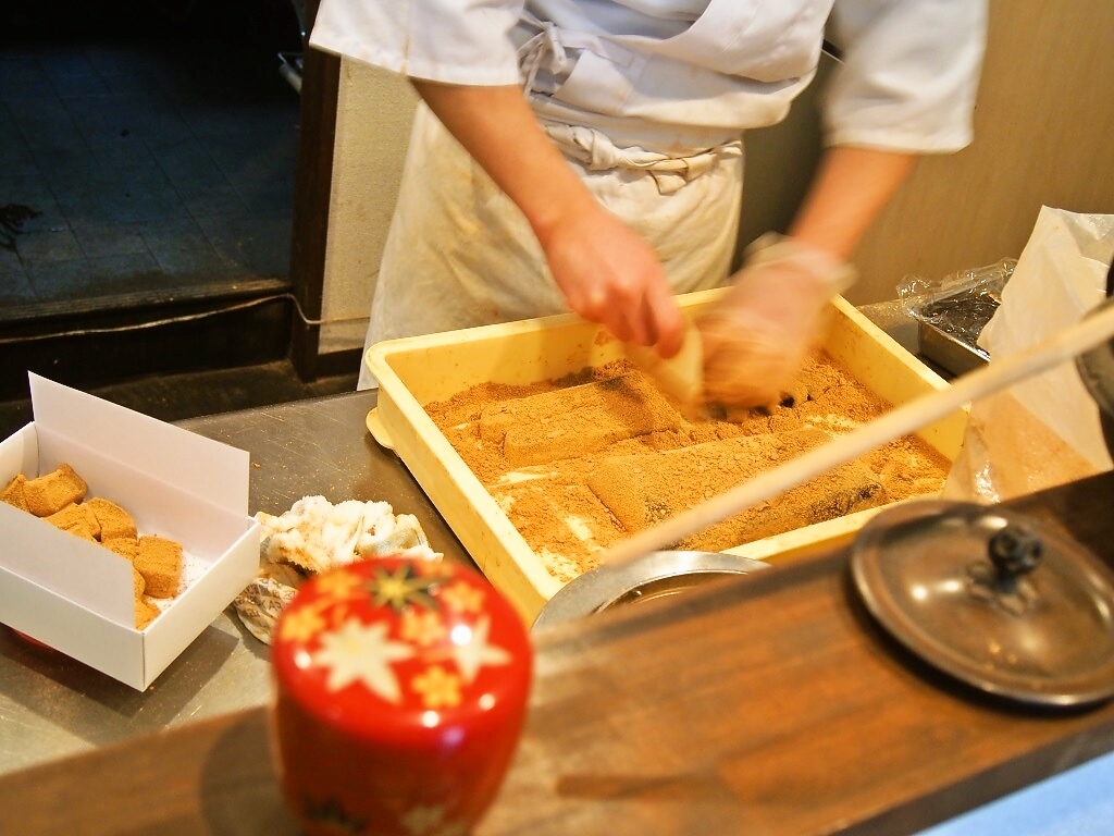 本煉果子 炊蓮 isshin｜大阪美食 大阪必食 大阪蕨餅 大阪和菓子 大阪甜品 堺筋本町