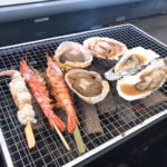 海鮮燒烤BBQ｜大阪自由行 大阪美食 大阪必食 大阪行程 大阪市場 大阪魚市場 大阪海鮮市場 中之島漁港（Nakanoshima Fishing Port）