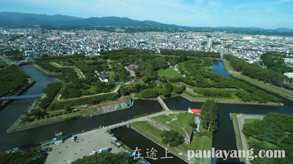 北海道函館 函館景點 函館行程 函館一日遊 五陵郭公園 五陵郭塔