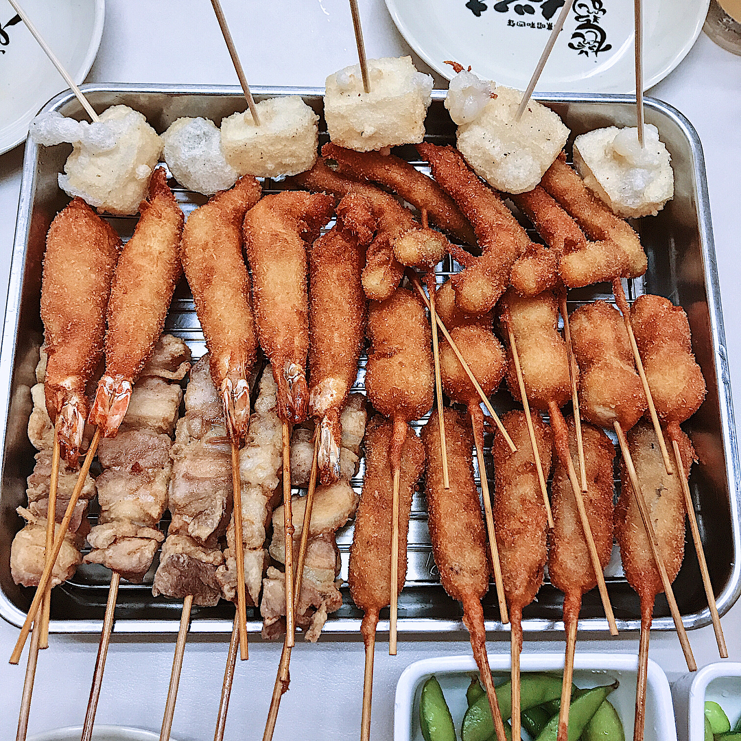 元祖串炸 串炸達摩（元祖串かつ だるま）｜大阪美食 大阪必食 大阪小食 大阪串炸 大阪新世界 新世界必食 新世界美食 道頓堀 道頓堀必食 道頓堀美食 心齋橋 心齋橋必食 心齋橋美食
