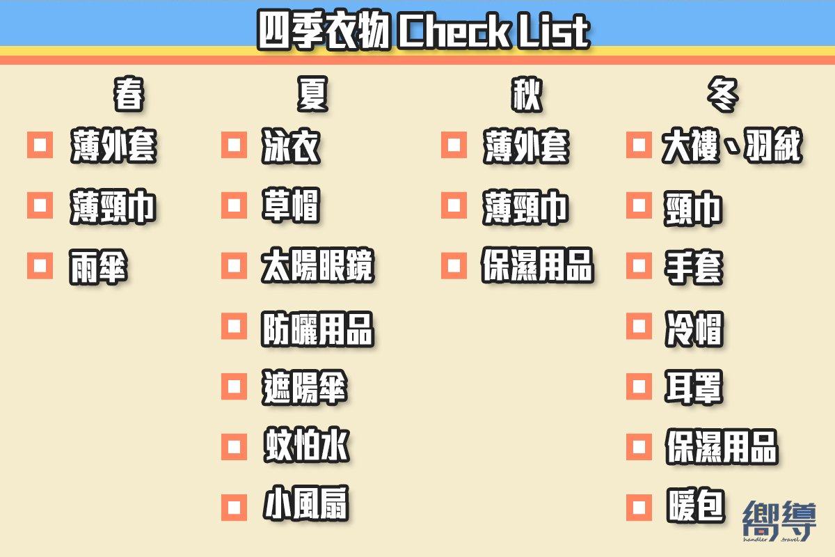 手提行李 寄艙行李 香港出入境 香港 出入境 限制 旅行 四季衣物 行李清單 旅行清單 旅行checklist 旅行 checklist 旅行 執行李 執行李 checklist travel checklist 執行李 list 旅行用品清單 行李 清單 旅行行李清單 travel packing list 旅行物品清單 旅行必備 短途 旅行 長途 旅行 行李checklist