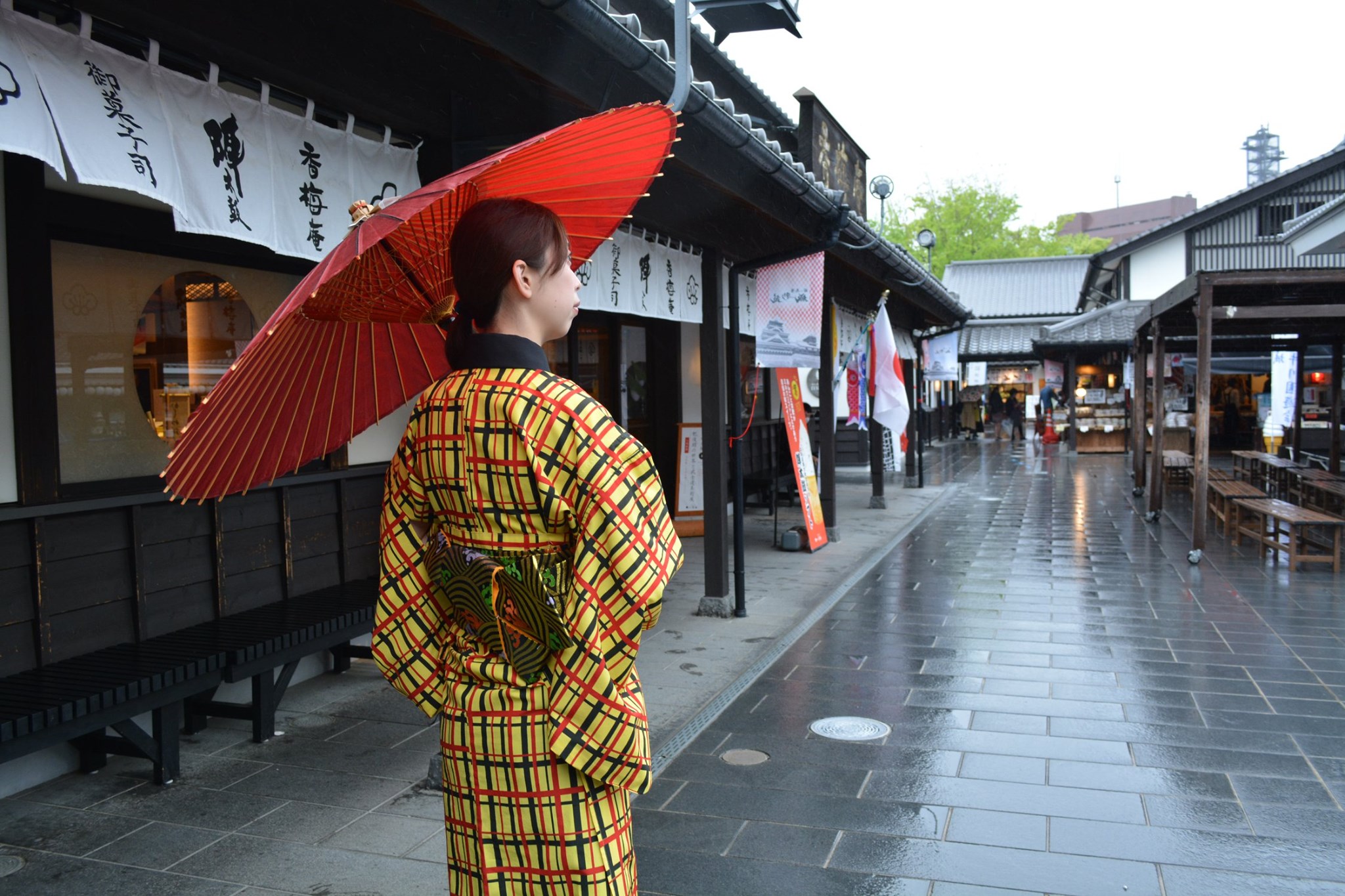 走入「櫻之馬場城彩苑」的江戶時代時光迴廊｜北九州景點 北九州行程 熊本景點 熊本一日遊 熊本行程 熊本必玩 熊本必看 獨遊熊本櫻之馬場城彩苑 Sakuranobaba Johsaien 桜の馬場城彩苑 うにコロッケ 海膽可樂餅 天草海食まるけん