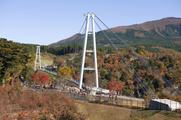 九重夢大吊橋｜大分景點 大分必玩 大分必食 大分必玩 九州必玩 九州景點  鐵道迷 九州觀光列車  九州觀光鐵道  JR九州 九州JR Pass JR南九州Pass JR北九州Pass