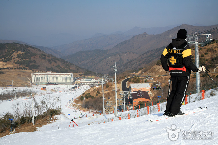 南韓滑雪場推薦 - 伊甸谷滑雪場 (Eden Valley Ski Resort)